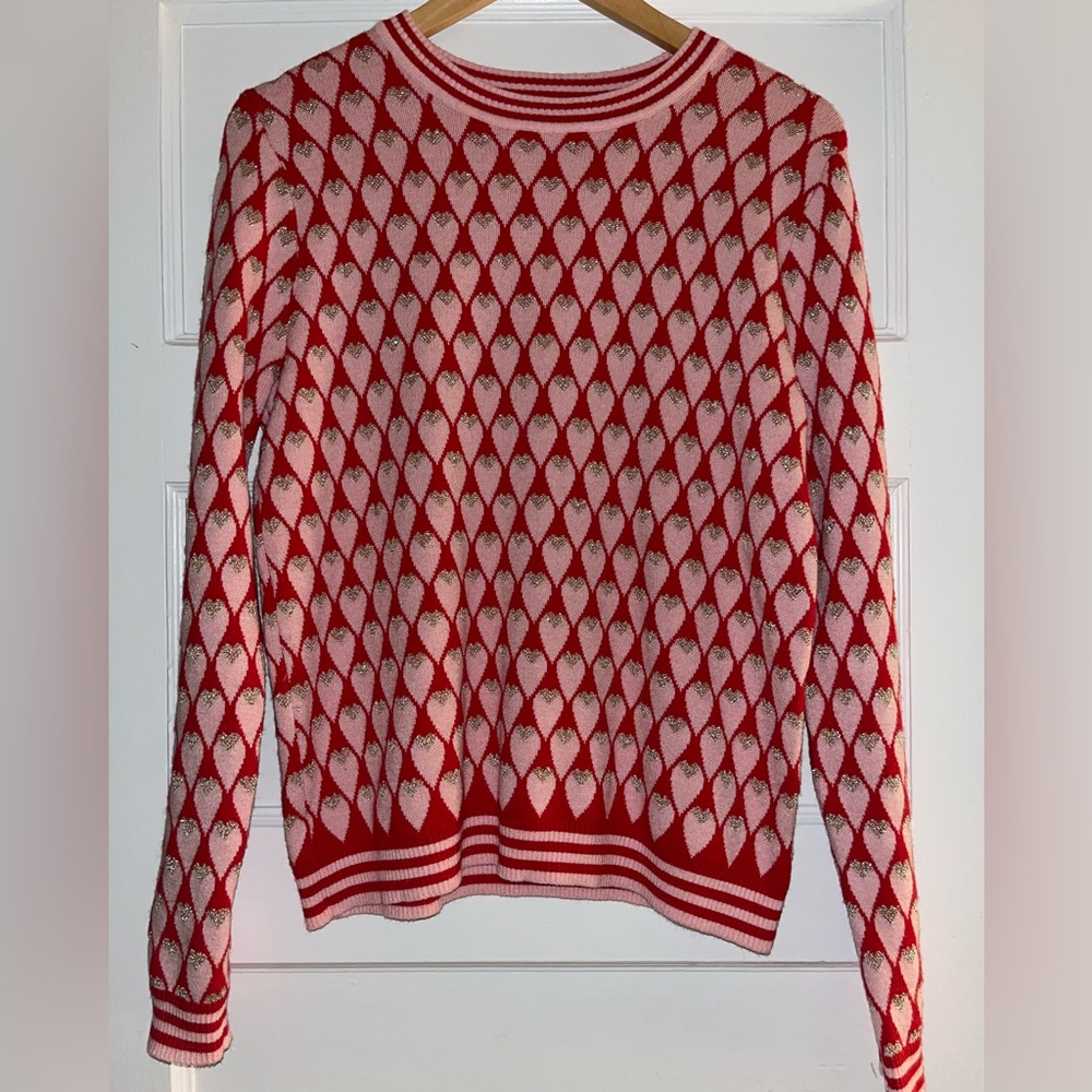 BNWT Lili Sidonio by Molly Bracken Heart Sweater